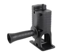 Keenso Adaptador de Taladro Eléctrico a Sierra, Cabezal de Conversión de Motosierra Duradero para Corte de Madera y PVC, Hojas de Acero Resistentes, 3 Sierras Incluidas, 14,5 X 9 X 5 Cm (BLACK)