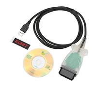 Keenso Adaptador Diagnóstico OBD2, Escáner Automotriz Avanzado Duradero Conexión Rápida, Herramienta Profesional para Mecánicos y Dueños de Coches en Mantenimiento de Múltiples Modelos