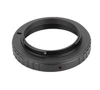 Keenso Adaptador DSLR de Telescopio para, Adaptador de Ocular M48*0,75 para Montaje Manual de Lentes, Adecuado para Cámaras Serie D, Ideal para Astrofotografía (#1)