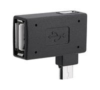 Keenso Adaptador OTG USB 2pcs con Función de Alta Velocidad, Convertidor Micro USB 2.0 para Androidwindows, Conectores para Dispositivos ChargerusB