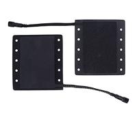 Keenso Agarra Calentada de Motocicleta, Uso de USB y Conveniente, Control de Temperatura Inteligente, Construcción Ultra Duradera, Calefacción Rápida y Cobertura Amplia, DC 5V, PVC+PO