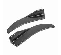 Keenso Alerón Trasero para Maletero de 2 Piezas, Alerón Trasero de Coche ABS de Ajuste Universal para A3 Seat, con Superficie Lisa Resistente a Altas Temperaturas (Estilo de Fibra de Carbono)