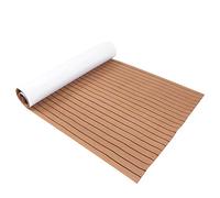 Keenso Alfombrilla EVA para Barcos Alfombrilla Autoadhesiva para Suelos de Barcos 120 X 240 Cm Almohadilla Antideslizante de 6 Mm para Decoración de Cubiertas de Yates y Marinos en Gris Negro o