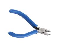 Keenso Alicates de Corte Micro Rasante de 4,5 Pulgadas para Cortar Cables de Hierro, Cobre, Plástico de Resina de 1,5 Mm, Diseño Ergonómico Duradero