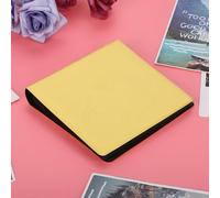 Keenso Almacenamiento del álbum de Fotos para la Película 7s 8, Sunshine Design for Image Protection, PU Material en Brown, Buenos Clientes y Amigos, 2.36 * 3.46in (YELLOW)