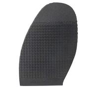 Keenso Almohadilla de Reparación de Suela Antideslizante de Goma para Zapatos de Cuero, Ideal para Antideslizante y Comodidad para Uso Diario (BLACK)