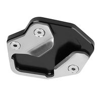 Keenso Almohadilla de Soporte Lateral Ampliadora de Extensión de Soporte Lateral de Aluminio CNC con área de Pie Más Amplia Antideslizante Fácil Instalación para Ciclistas Triumph Tiger 800 2010 2017