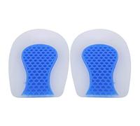 Keenso Almohadillas de talón de gel, almohadilla de talón de silicona celular para amortiguar la plantilla media insertos almohadillas de talón (L)