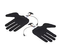 Keenso Almohadillas Eléctricas Eficientes para Calefactores, Finas Hojas Calefactoras para de 5 Dedos, para Actividades Al Aire Libre, Ideales para Familiares y Amigos (2 Unidades, rojo)