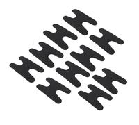 Keenso Almohadillas para el Talón para Zapatos, 10 Piezas de esquí para el Tobillo, Botas Acolchadas de Espuma, Almohadillas de Ajuste en Forma de H, Soporte de Tobillo Autoadhesivo