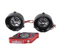 Keenso Altavoz Bluetooth para Motocicleta, de Alarma Antirrobo con Diseño Impermeable, Llamadas Manos Libres, Navegación por Voz, Sonido Estéreo y Reproductor de MP3 para