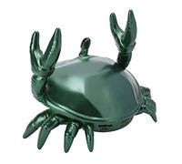 Keenso Altavoz de Soporte de Teléfono de Forma de Cangrejo Creativo con Sonido Envolvente de 360 Grados para Decoración de la Oficina en Casa y Soporte de Dispositivos Manos Libres (Green)