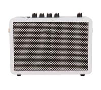 Keenso Amplificador de Guitarra, Mini Amplificador de Madera de Haya con Efectos de Reverberación de Distorsión Limpia, Potencia de 10 W para Práctica en Interiores y Músicos Que Viajan