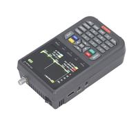 Keenso Analizador de Satélite de Mano H.264 Decodificación para el Reconocimiento de Señal de Satélite Receptor de Señal DVB para Paseos de Campamento ABS Gray