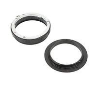 Keenso Anillo Adaptador Inverso Macro, Rosca de Filtro de 58 Mm, Protección de Lente para Entusiastas de la Fotografía