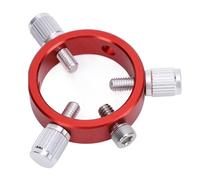 Keenso Anillo de Alcance de Guía de Telescopio de 40 Mm de Aleación de Aluminio Rojo, Conexión Estable para Telescopio Astronómico de 20-40 Mm, Diseño Compacto para Aficionados a la Astronomía