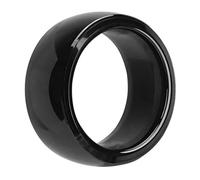 Keenso Anillo Inteligente R4, Anillo Inteligente R4 para Hombre, Anillo NFC de Cerámica Resistente Al Agua para Teléfonos Android, Hombres y Mujeres (Talla 12)