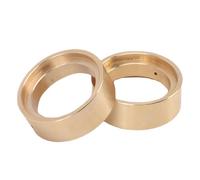 Keenso Anillos de Bloqueo de la Rueda de Latón de 2 Piezas de 1.3 Pulgadas Anillo de Abrazadera Interna de Perras con Pesas de Las Ruedas de los Orificios para 9781 Cubo, Material Resistente, Diseño