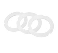 Keenso Anillos de sellado para cafetera de 58 Mm, Sellos de Silicona para Cafetera 3 Piezas 2.3 Pulgadas ID,0 Pulgadas OD, Resistente a altas temperaturas, Diseño