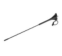 Keenso Antena de Techo Am FM Antena ABS Base de Mástil 40,5 Cm Anti Ruido de Radio Coaxial única para GTI Reemplazo de Techo