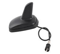 Keenso Antena de Tiburón Antena Techo Negro Antena de Radio AM/FM Reemplazo de la Base Estilo Deportivo