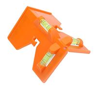 Keenso Apelador Post -Velveler para la Instalación de la Tubería, un Fuerte Dispositivo de Medición de Tubo Magnético, Viales Fáciles de Leer, Herramienta Timesave para Calibración, Naranja, 1 Pieza