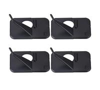 Keenso Archery Arrow Rest, 4 Sets Archery Arrow Recurve Bow Rest Plástico Accesorios para la Caza a la Derecha