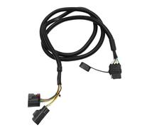 Keenso Arnés de Cableado Plano para Remolque de 4 Vías, Material ABS, Diseño de 4 Pines para una Conexión Estable con 74.01 Pulgadas de Longitud, Reemplazo para Luces Traseras JK 2 de