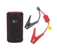 Keenso Arrancador de Batería de Coche Portátil Pequeño y Potente 600A para Banco de Energía de Emergencia USB Dual para Coche Moto ABS 12000mAh Negro