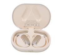 Keenso Auriculares AI Translation Auriculares Inalámbricos 5.4 con Batería de Larga Duración 60 Horas Ganchos Ergonómicos para Deportes Al Aire Correr Ciclismo (Caqui)