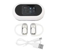 Keenso Auriculares de Traductor de Idiomas, Auriculares de Traducción Inteligente, para Negocios, Viajes, Aprendizaje y Entretenimiento (White)