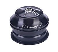 Keenso Auriculares para Bicicleta, Auriculares Vástago de Aleación de Aluminio (12-Negro)