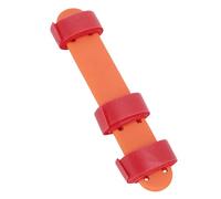 Keenso Ayuda para Práctica de Muñeca de Violín, Herramienta de Práctica de Muñeca de Violín para Mano Izquierda para Principiantes con Correa de Gancho y Bucle Ajustable Forma y (ORANGE)