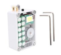 Keenso Banco de energía de manivela, generador de manivela portátil, cargador USB con ABS y construcción de metal para smartphones, tabletas, dispositivos GPS