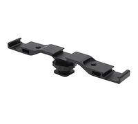 Keenso Barra de Extensión de Zapata Fría para Cámara de Aleación de Aluminio con Gran Compatibilidad, Diseño Liviano, para Cámara Micro-única, 1 Soporte de Extensión de Zapata Fría