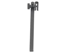Keenso Barra de Soporte del Indicador de Prueba de Dial, Abrazadera Giratoria de Manga de Aleación de Aluminio Duradera para Medición de Precisión, 9 X 9 Mm, 150 Mm de Longitud