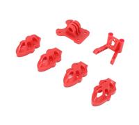 Keenso Base de Antena de Motor para Drones RC, Kit de Montaje Liviano de Plástico para Drones RC Quadcopter de 5 a 10 Pulgadas (Rojo)