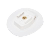 Keenso Base de Montaje de la Cámara de la Tabla de Surf, Soporte de Montaje de la Cámara de Kayak para el Tablero de Paletas del Kayak Bodyboard (White)