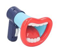Keenso Big Mouth Juguete Cambiador de Voz para Niños, Múltiples Efectos de Sonido, Altavoz de Grabación Educativa, Portátil y Duradero con Cordón para Diversión y Comunicación (Azul)