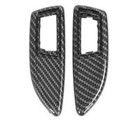 Keenso Bisel de Luz de Señal de Giro Lateral, ABS de Grado Automotriz, Compatible con INSIGNIA A MK1 y H MK5, Diseño Elegante que Mejora la Apariencia del Vehículo (estilo de fibra de carbono)