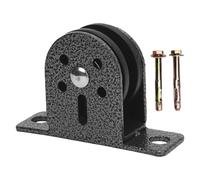 Keenso Bloque de Polea Fijo de Acero, Capacidad de Carga de Carga Silenciosa Rueda de la Polea de Montaje del Techo para el Manejo de la Cuerda del de Elevación