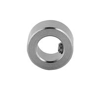 Keenso Bloqueo de Bloqueo del Eje de 8 Mm de Tornillo de Plomo para la Impresora 3D, 5 Pcs Anillos de Aislamiento de Hierro Chapado