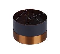 Keenso Bobina de Voz de Graves de Aluminio Negro de 75,5 Mm para Reparación de Altavoces DIY para Escenarios Portátil y Fácil de Instalar