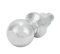 Keenso Bola de Enganche de Remolque de 2 Pulgadas, Bola de Remolque Universal de Capacidad de 3500 Libras con Construcción de Acero Cromado, para Conexión de Enganche de de