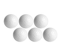 Keenso Bola de Luminosa LED de 6 Piezas, Color Brillante, Fácil de Encontrar para el Entrenamiento Nocturno Durante el Día (Rojo)