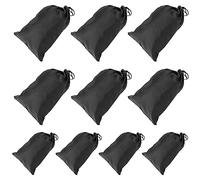 Keenso Bolsa de almacenamiento con cordón 10 piezas 17 * 24 cm Impermeable Bolsa de poliéster con cordón de tela Oxford para almacenamiento de cosas pequeñas