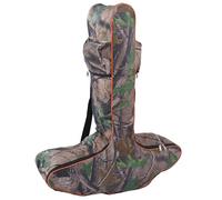 Keenso Bolsa de Almacenamiento para Ballesta, Estuche para Ballesta de Tela Oxford, Bolsa para en Forma de T de 35 Pulgadas con Correas Ajustables para los Hombros, Bolsillos para Herramientas con