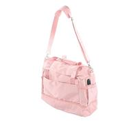 Keenso Bolsa de Entrenamiento para Mujer Bolsa de Gimnasio para Mujer Correa Ajustable Cremallera de Gimnasio Impermeable de Gran Capacidad (Rosa