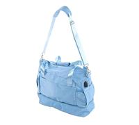 Keenso Bolsa de Entrenamiento para Mujer Bolsa de Gimnasio para Mujer Correa Ajustable Cremallera de Gimnasio Impermeable de Gran Capacidad (Azul Claro