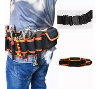 Keenso Bolsa de Herramientas Bold de Perforación Eléctrica Mantenimiento Multifuncional Hebilla de Alta Persistencia Gran Capacidad para Instaladores Material de Tela Oxford de Fontanería